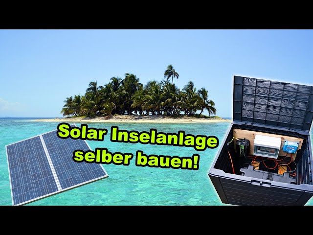 SOLAR INSELANLAGE SELBER BAUEN! | FÜR MÄHROBOTER! | AUSFÜHRLICHE ERKLÄRUNG & VERKABELUNG! | FACTOREM