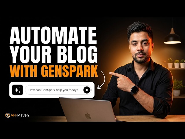 Automate Blog Posts to WordPress with Genspark AI Workflows (100% No Code)