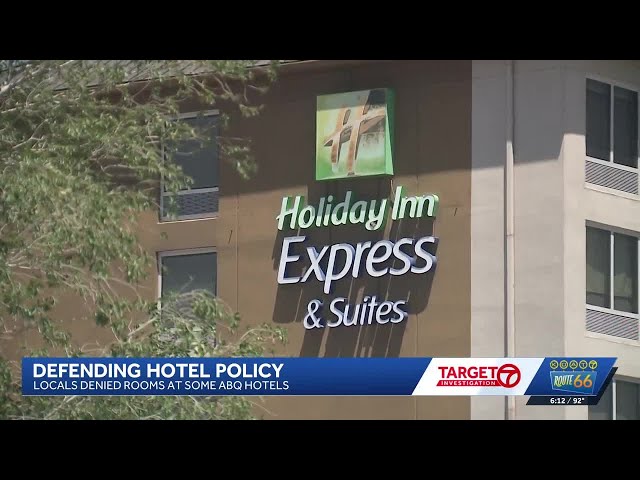 Albuquerque hotels defend policy restricting local residents from booking rooms