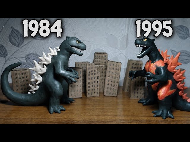 EVOLUTION OF GODZILLA (1984–1995)