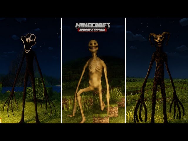 10 Best Minecraft Horror Mods For BEDROCK/POCKET EDITION | Verity Horror Mod For BEDROCK EDITION