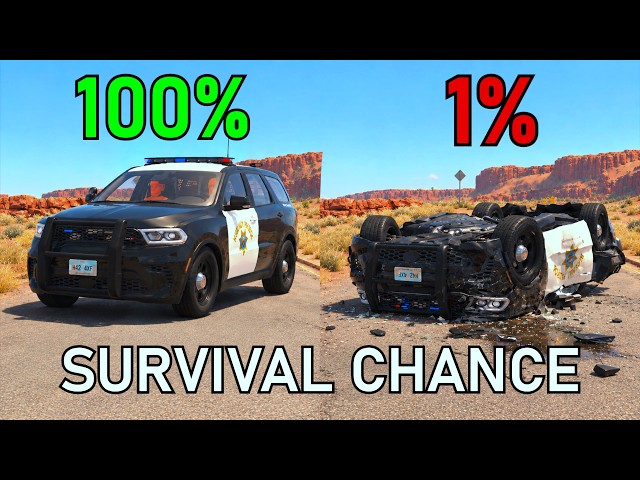 Realistic Survival Chance Crashes #10 (Your Requests) | BeamNG.drive