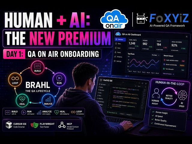 QA on Air Onboarding Day 1: Human-in-the-Loop AI Testing Strategy
