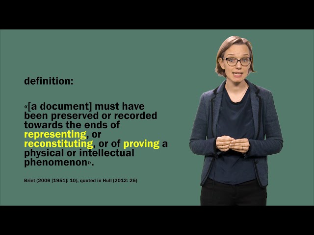 Part 1: Document analysis with Hilde Reinertsen
