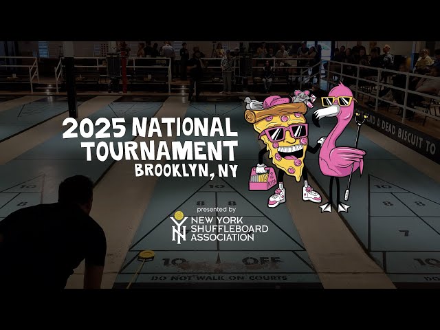 BROOKLYN VS CHICAGO FOR THE NATIONAL CHAMPIONSHIP | 2025 NY National Shuffleboard Tournament