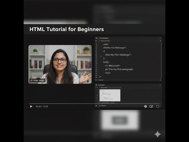 Create Your First HTML Web Page Using VS Code | HTML for Beginners | NRK INFOTECH