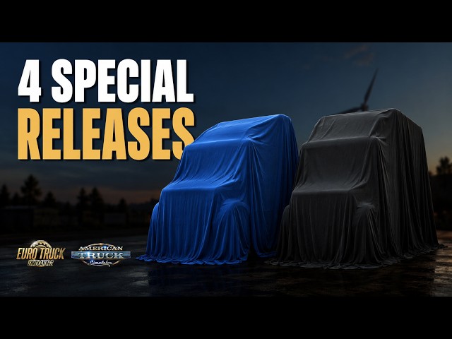 4 New Surprise Releases coming to ETS2 & ATS