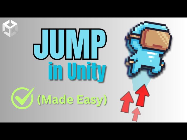 How to Jump in Unity 2D