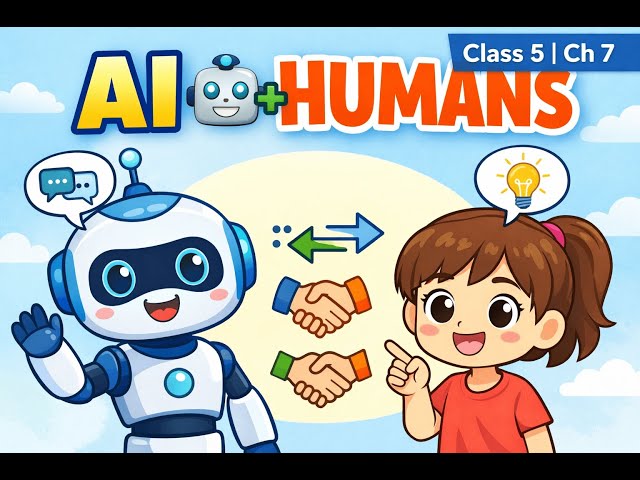 AI and Human Interaction | Class 5 Computer | Chapter 7 Cyber Quest