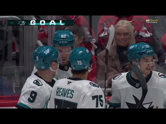 San Jose Sharks at Washington Capitals Game Highlights