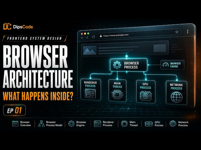 Browser Architecture Explained | Frontend System Design #1