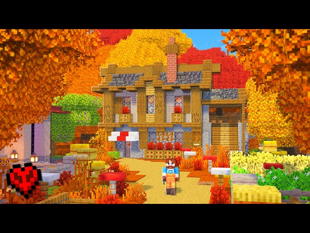 I Built A Cozy Dappled Forest Base In Hardcore Minecraft