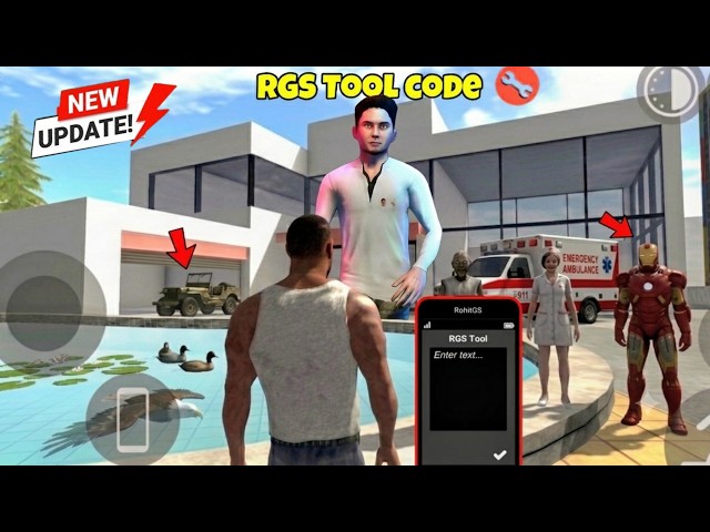 NEW RGS TOOL 100+ SECRET CHEAT CODE? INDIAN BIKE DRIVING 3D NEW UPDATE 2026
