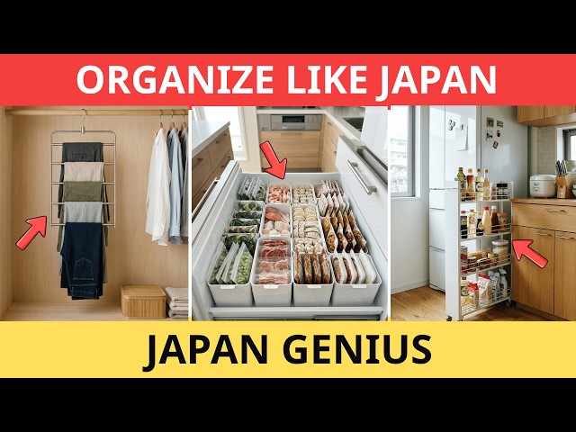 12 Japanese Home Organization Ideas That Instantly Save Space