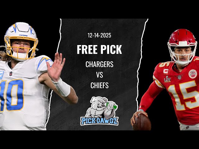 Los Angeles Chargers vs Kansas City Chiefs 12/14/25 NFL Pick & Prediction | NFL Week 15