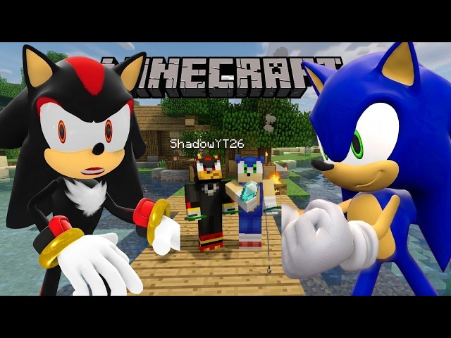 Sonic and Shadow Plays - Minecraft