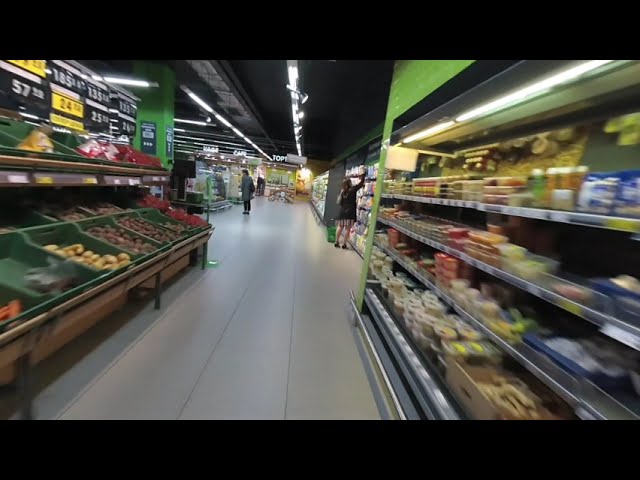 Russia - St Petersburg - Planeta Neptun Groceries & Shopping Center 01 (VR180)