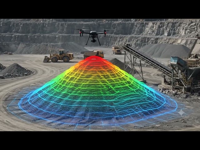 Advanced Mining LiDAR Survey & Stockpile Volume Mapping | Lemurian Survey Solutions