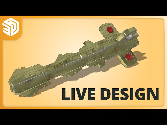 Modeling Cruciform Key from Mission: Impossible | 3D Movie Prop LIVE