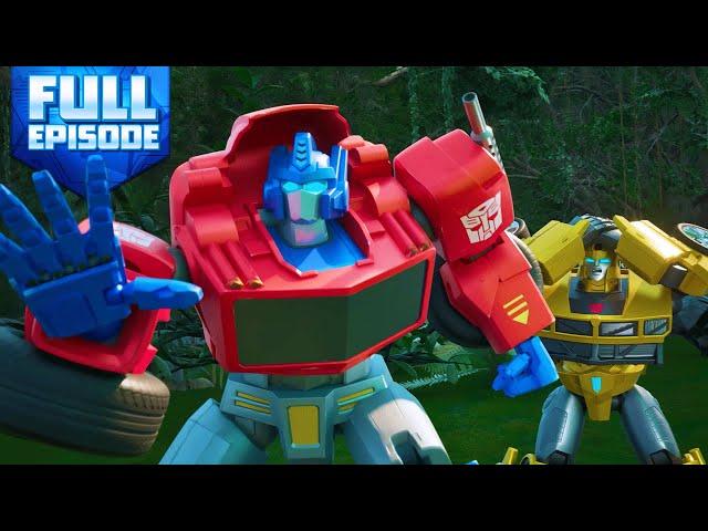 Extreme Jungle Race | E04 | Transformers : CYBERWORLD |  FULL EPISODE