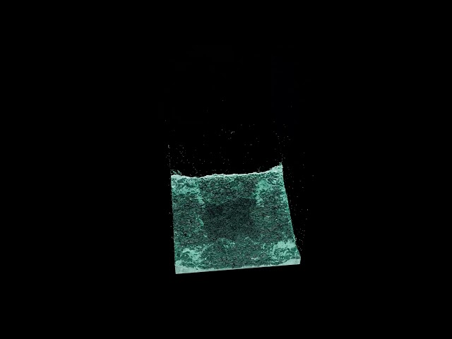 Blender 1024 resolution fluid simulation
