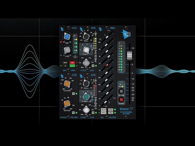 API Vision Channel Strip Sound Examples | UAD Native & UAD-2