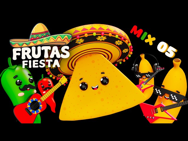Frutas Fiesta - Canciones Infantiles para Bebés | Frutas Bailarinas | MIX 05