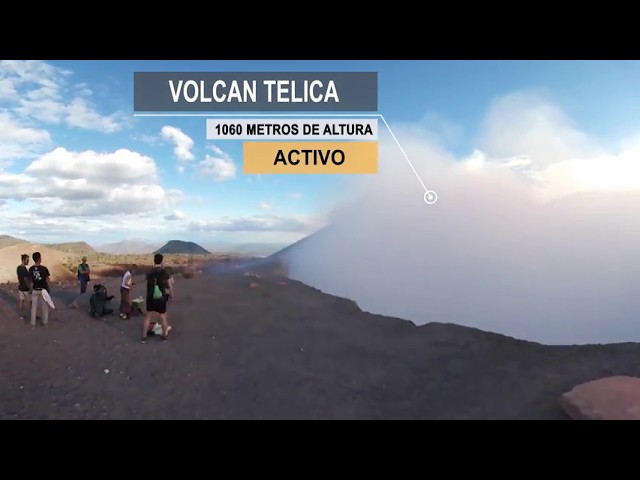 Amazing 360° view from Telica Volcano