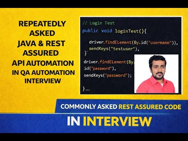 This REST Assured Question FAILED 90% QA Candidates