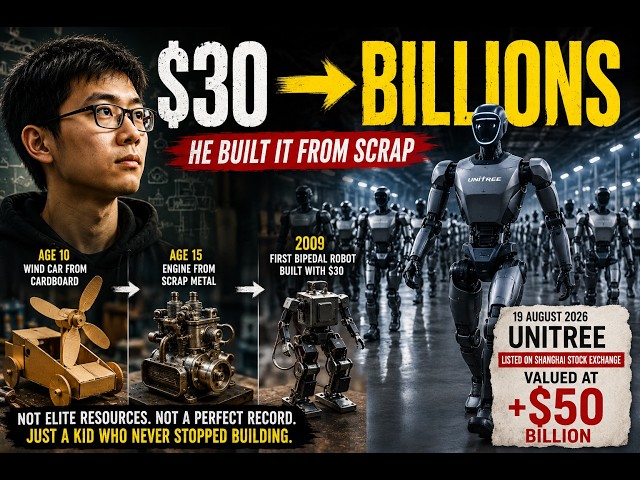 He Built His First Robot With $30. Today, His Company Is Worth Billions.