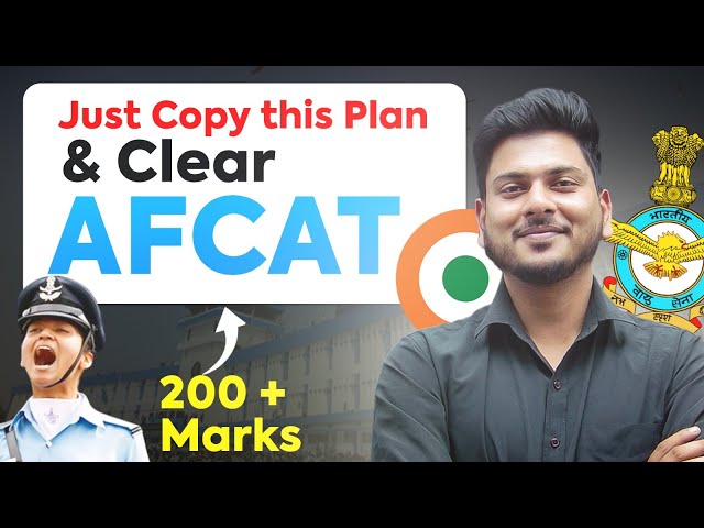 Clear AFCAT 2 2025 with This Study Plan | Best Strategy to Crack AFCAT Exam