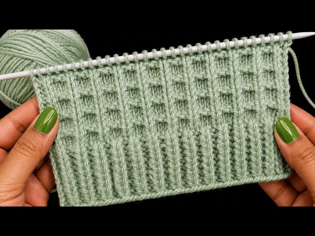 New Easy Knitting Pattern 2026 🧶 | Beautiful & Simple Knitting Design for Sweater & Cardigan