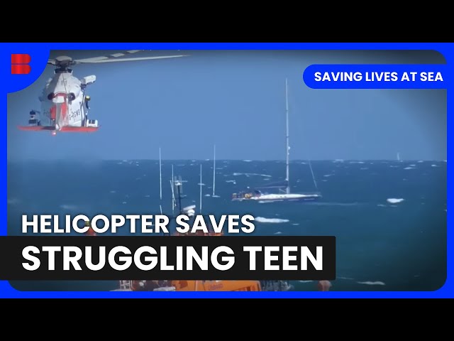 Helicopter SAVES Injured Teen | Saving Lives at Sea | Documentary