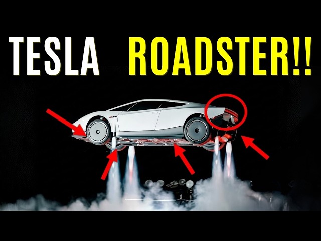 Flying Roadster Explained: How Tesla's flying car works and what the technology is useful for?!