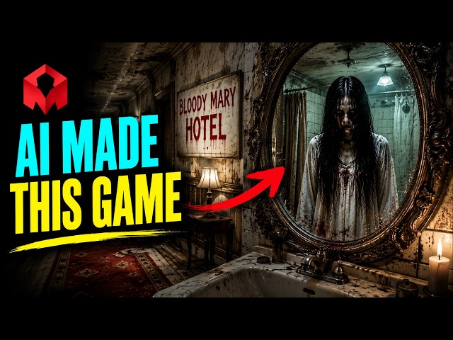 I Built a 3D Horror Game With AI — ZERO Coding
