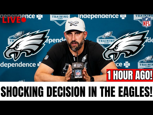 BREAKING! NICK SIRIANNI ANNOUNCES SHOCKING DECISION FOR LAST PRESEASON EAGLES GAME! IT’S OFFICIAL!