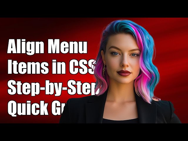 How to Align Menu Items Horizontally in CSS: A Step-by-Step Guide