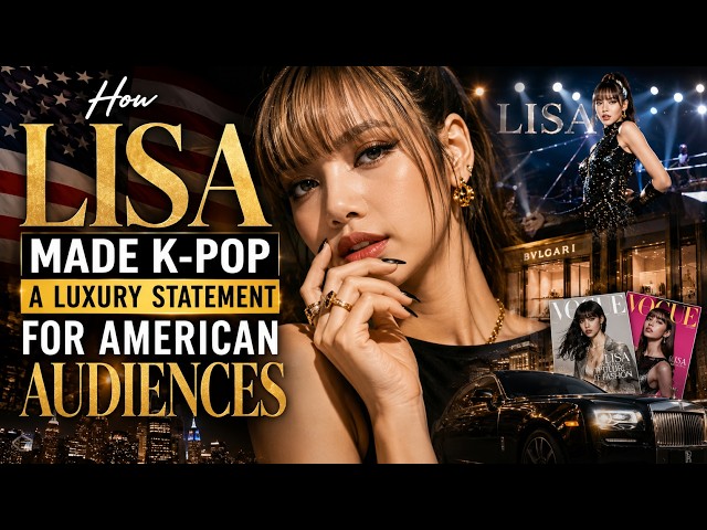 How Lisa Made K-pop a Luxury Statement for American Audiences.