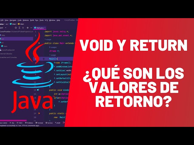 VOID y RETURN - ¿Qué son los valores de retorno? - MÁSTER EN JAVA - #20