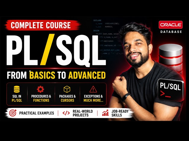 Master Oracle PL/SQL in One Video | Beginner to Advanced (2026) [HINDI] | MPrashant