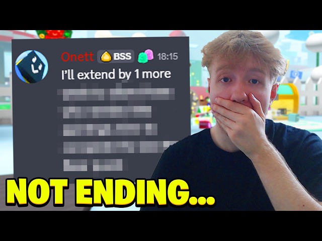 BSS UPDATE NEWS: ITS GETTING EXTENDED AGAIN... ITS NOT ENDING TODAY! (Bee Swarm Simulator)