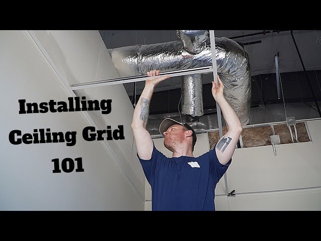 How to Install Ceiling Grid