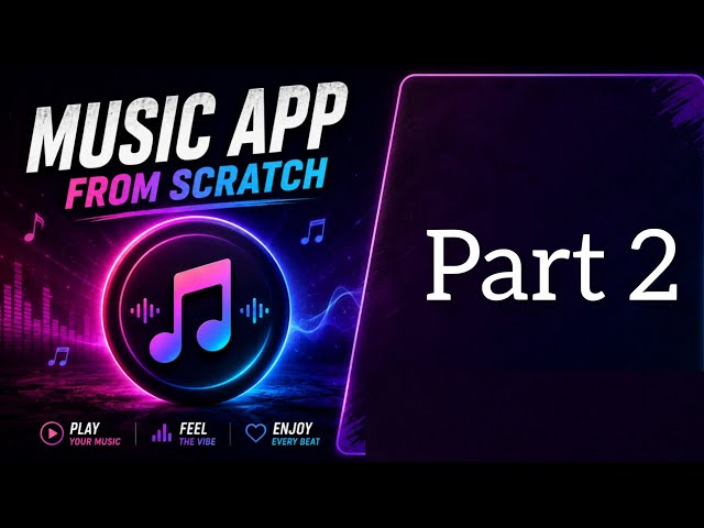 🎵 Building a Music Player App in Android Studio (Java + XML) | Part 2