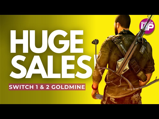 This HUGE Switch 1 & 2 Nintendo Eshop Sale Has AAA Games...Oh YES!
