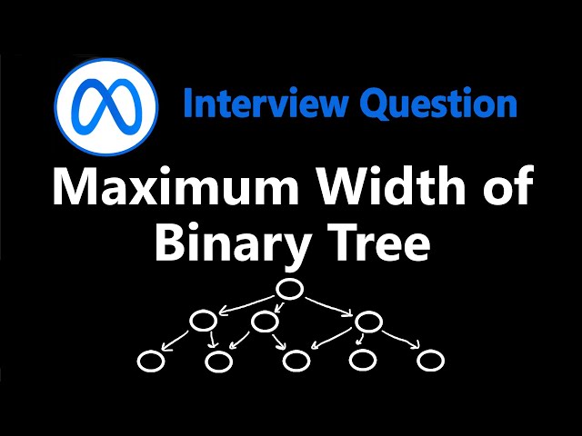 Maximum Width of Binary Tree - Leetcode 662 - Python