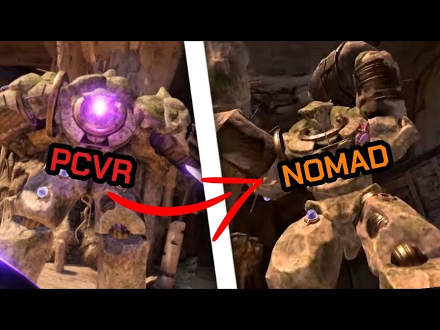 PCVR VS NOMAD Comparison (Blade & Sorcery 1.0)