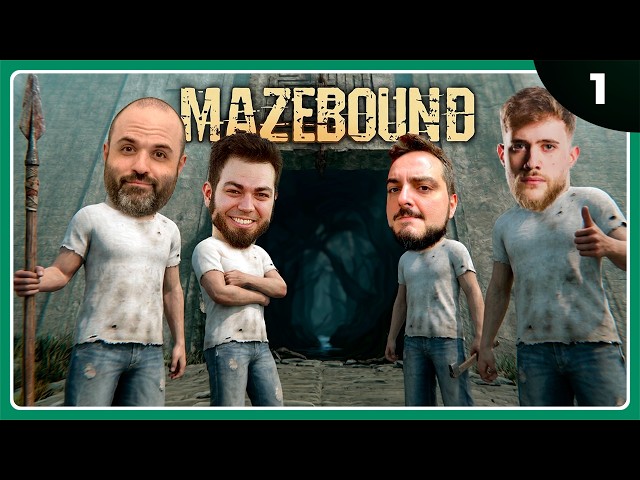 ENTRAMOS AL LABERINTO EN COOP (c/ Carola, Serpi, Zellen) | MAZEBOUND Gameplay Español