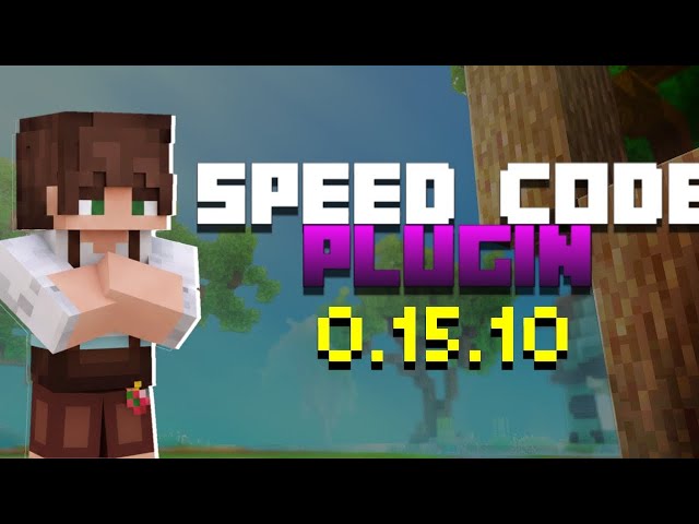 Speed Code Plugin SkyWars | mcpe 0.15.10