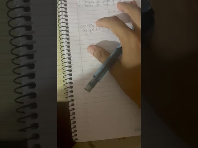 Programación Lineal Método Simplex