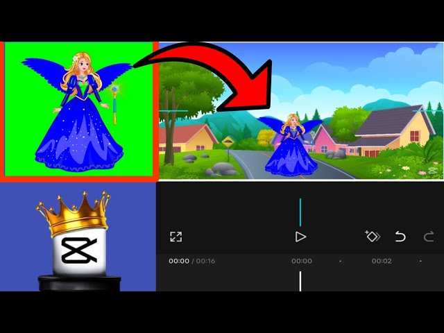 How To Do a Green Screen in Capcut |Chroma key | (New Process)
